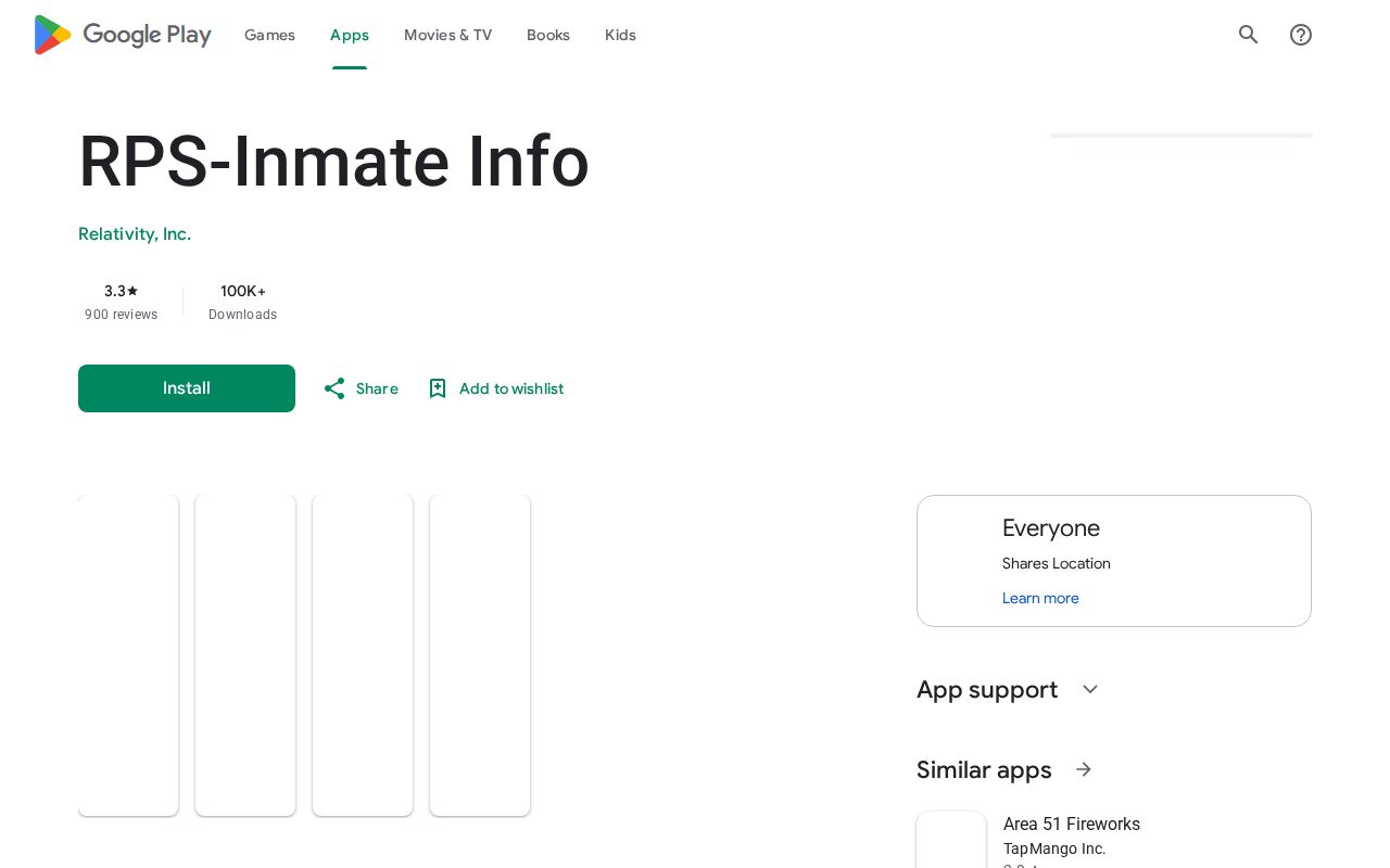 Madison County arrest lookup RPS-Inmate Info Android listing